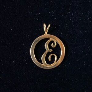 Letter E Charm